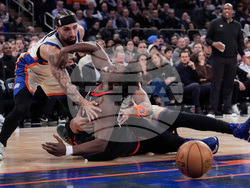 Rockets Knicks Basketball