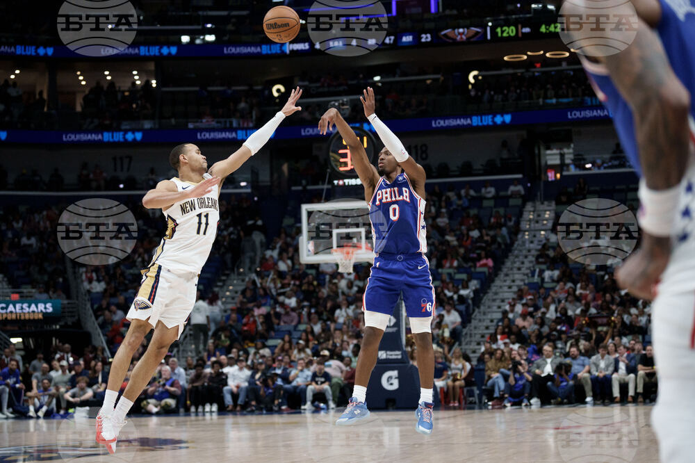 76ers Pelicans Basketball