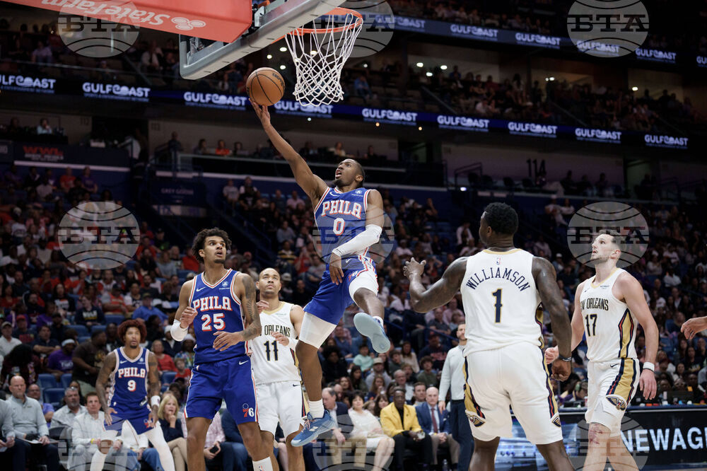 76ers Pelicans Basketball