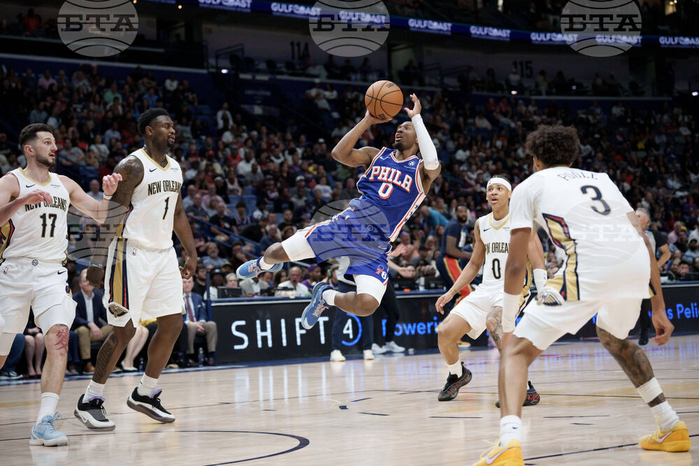 76ers Pelicans Basketball