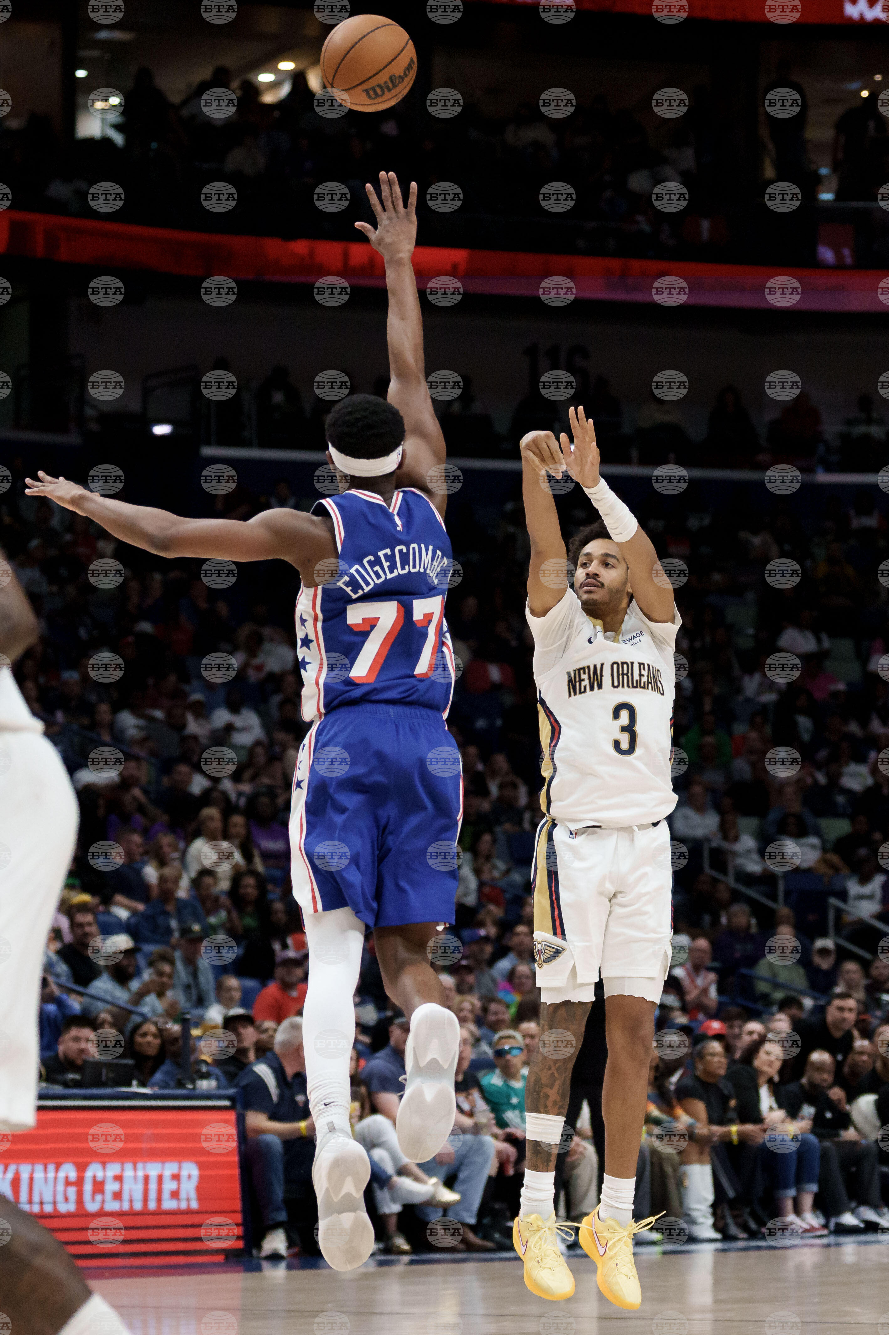 76ers Pelicans Basketball