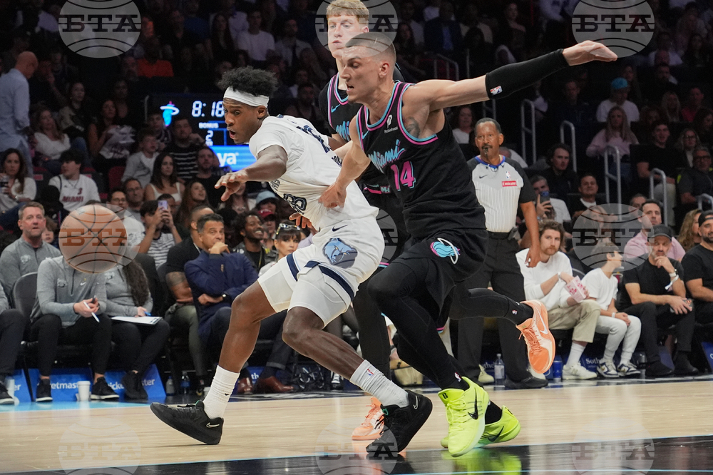 Grizzlies Heat Basketball