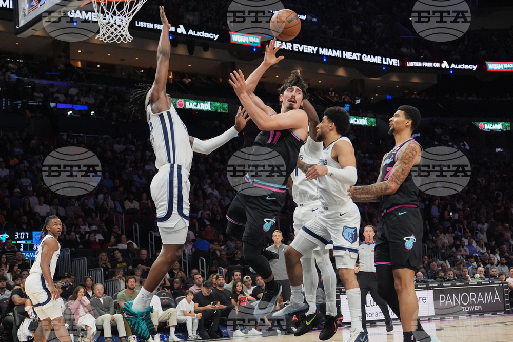 Grizzlies Heat Basketball