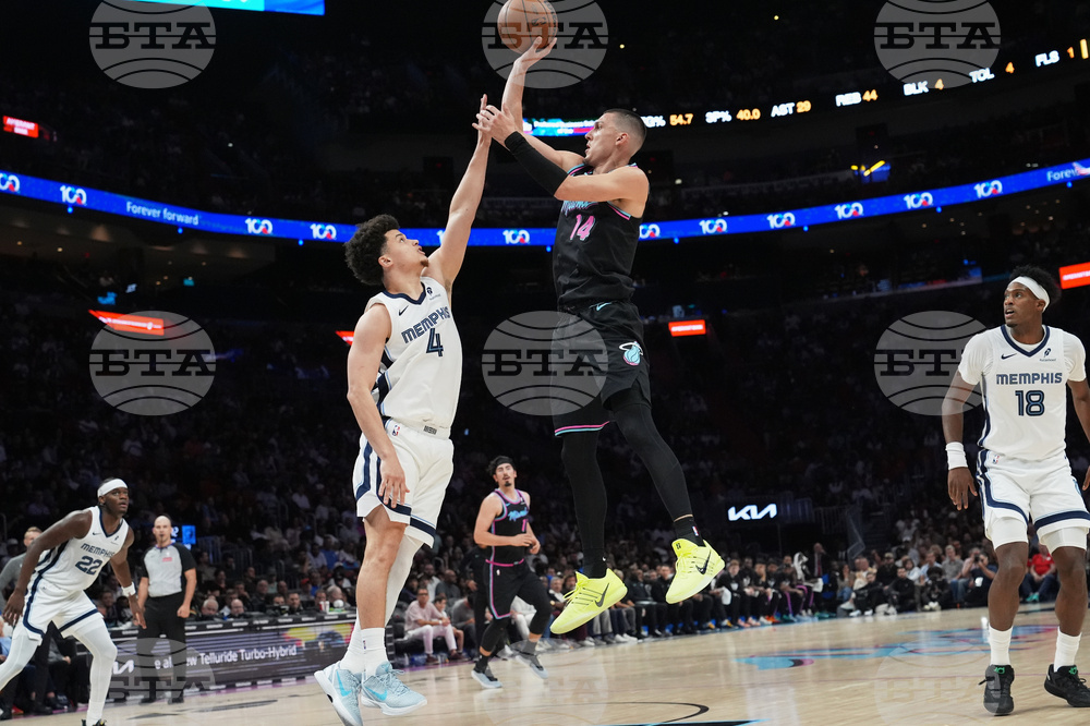 Grizzlies Heat Basketball