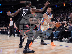 Rockets Knicks Basketball