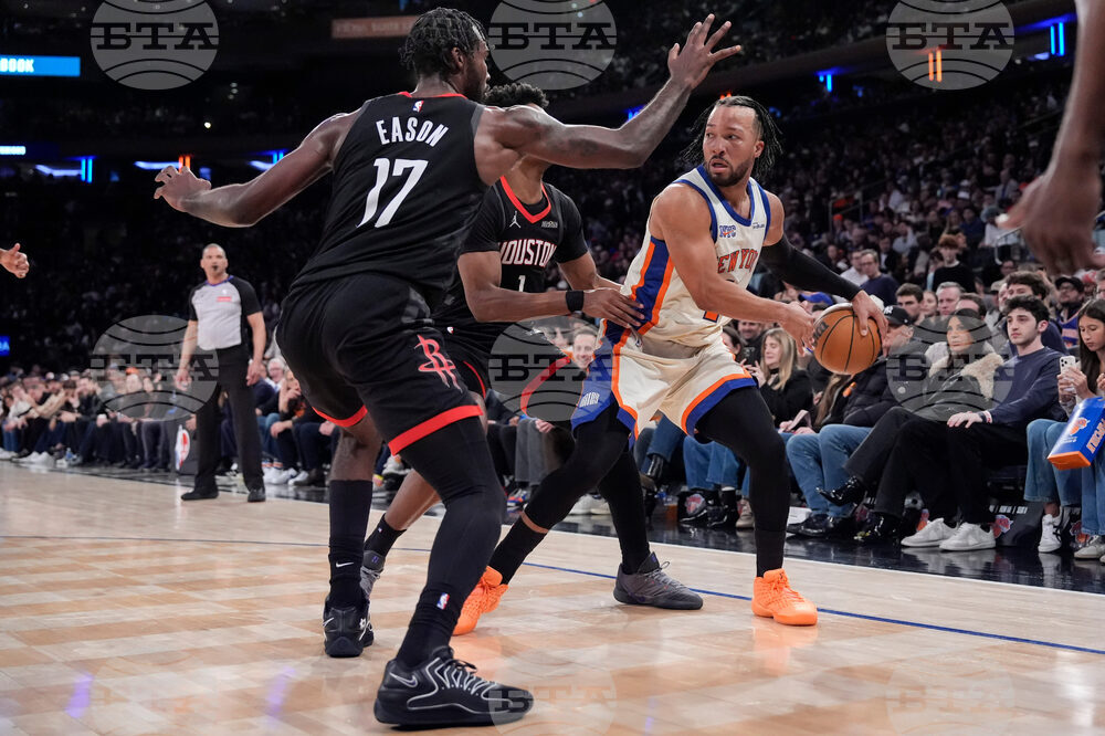 Rockets Knicks Basketball