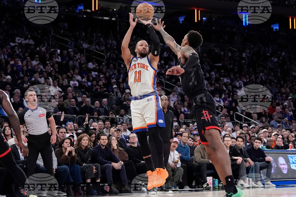 Rockets Knicks Basketball