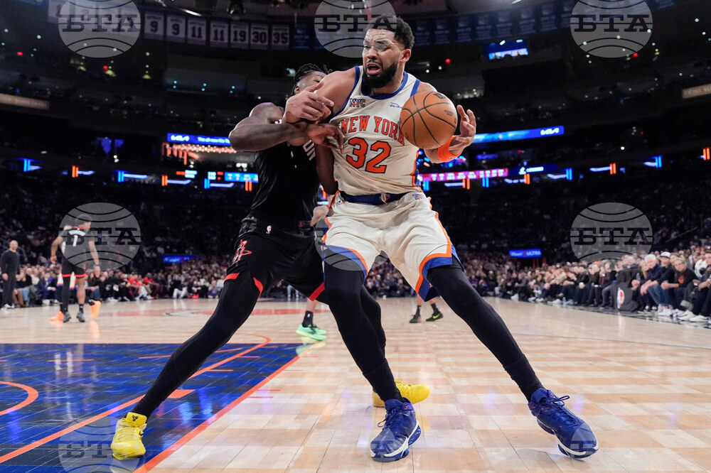 Rockets Knicks Basketball