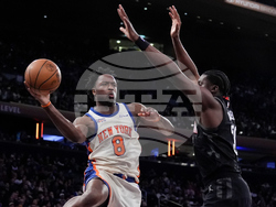 Rockets Knicks Basketball