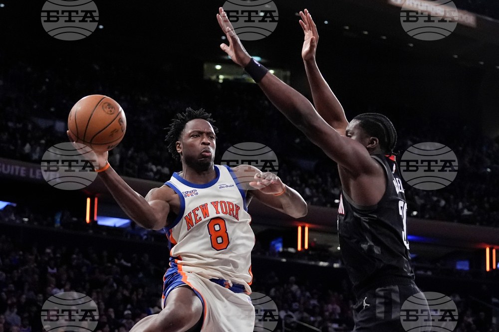 Rockets Knicks Basketball