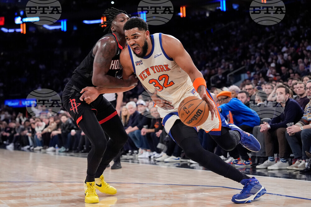 Rockets Knicks Basketball