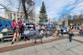 Габрово - протест срещу насилието над животни