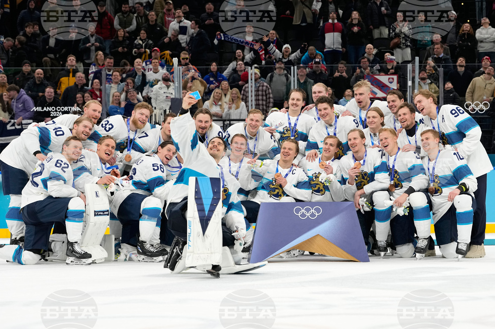 APTOPIX Milan Cortina Olympics Ice Hockey