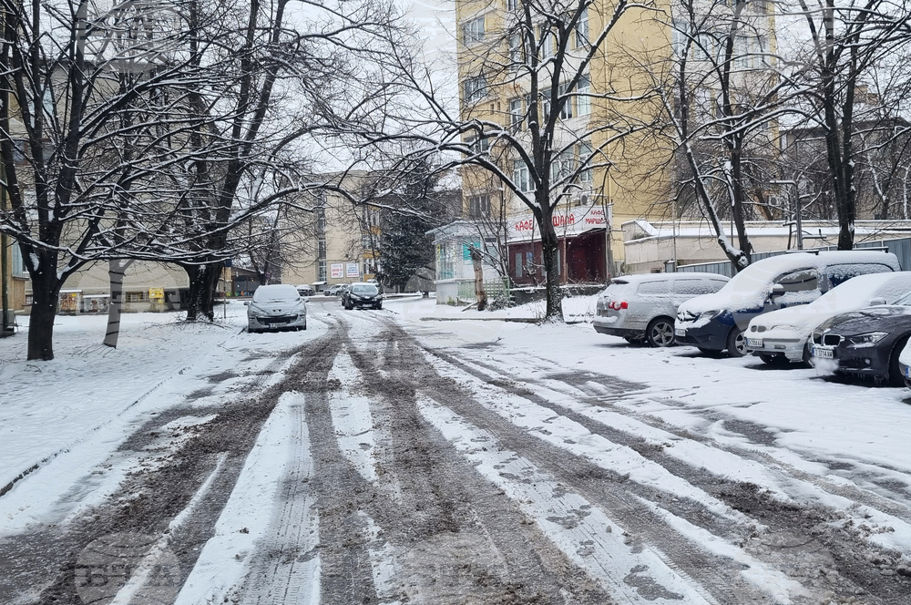 Търговище - зима - обстановка