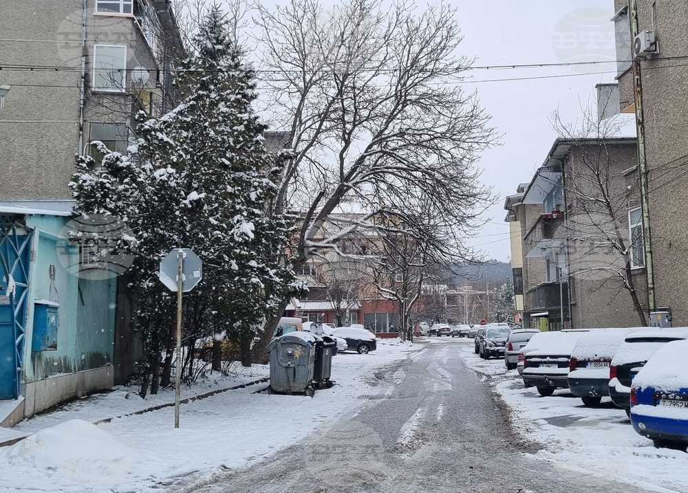 Търговище - зима - обстановка