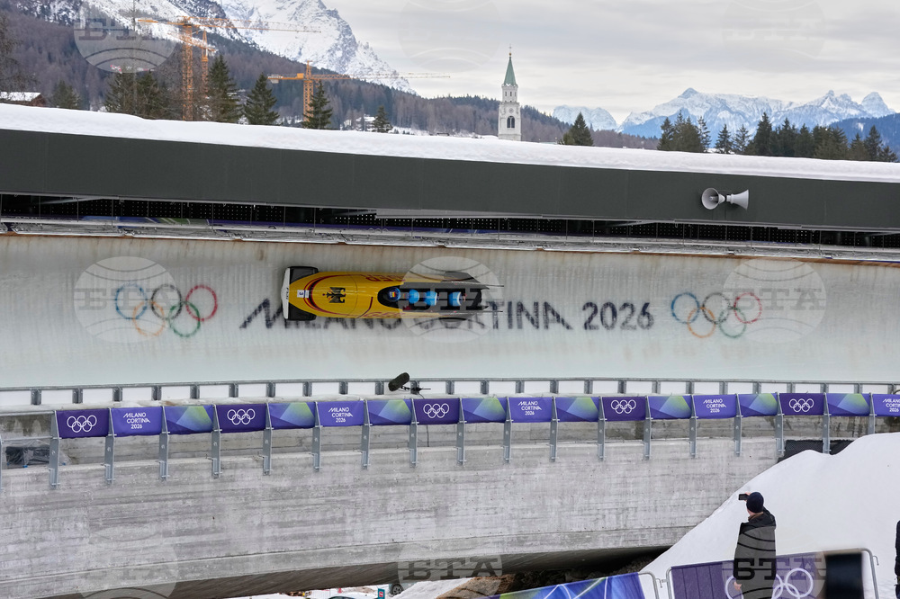 Milan Cortina Olympics Bobsled
