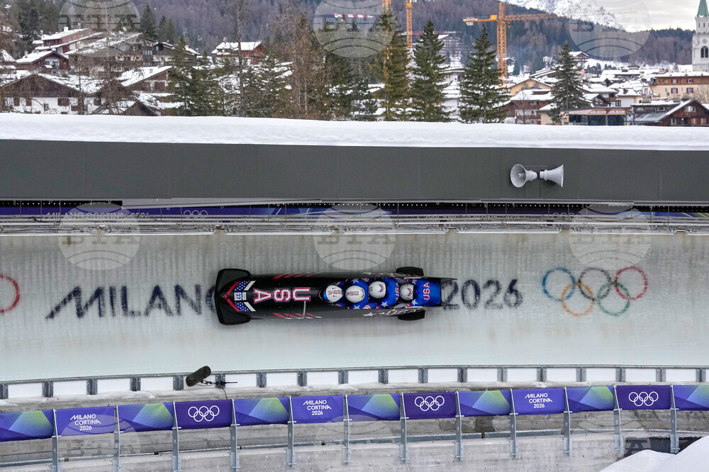 Milan Cortina Olympics Bobsled