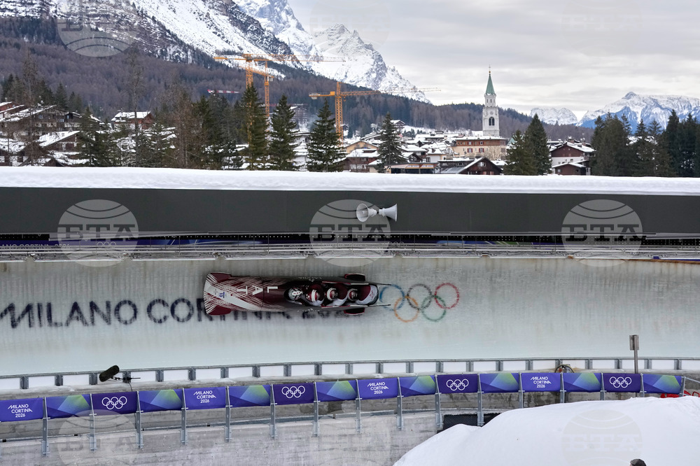 Milan Cortina Olympics Bobsled