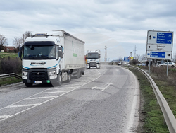 Елхово - път I-7 - възстановено движение