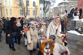 Плевен - кукерски празник - Сирни Заговезни