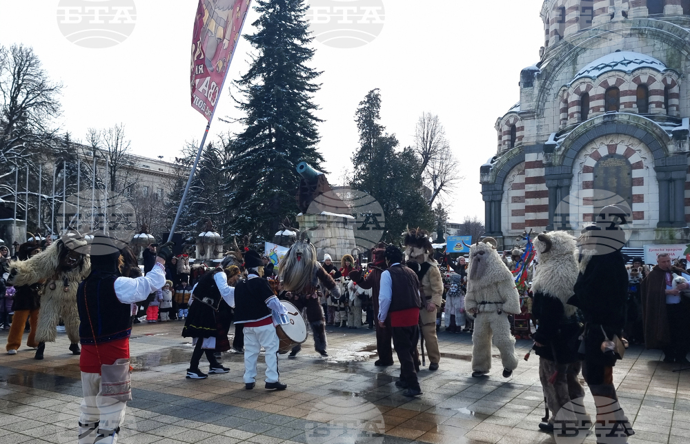 Плевен - кукерски празник - Сирни Заговезни