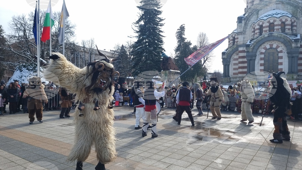 Плевен - кукерски празник - Сирни Заговезни