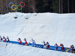 APTOPIX Milan Cortina Olympics Cross Country