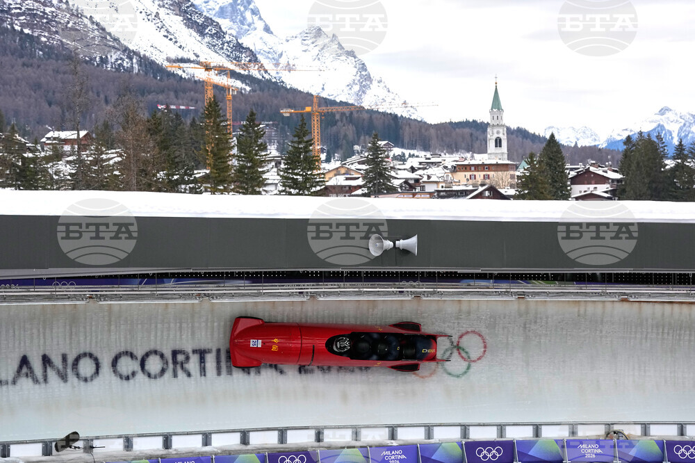 Milan Cortina Olympics Bobsled