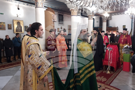 Кюстендил - патриарх Даниил - литургия