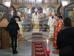 Кюстендил - патриарх Даниил - литургия