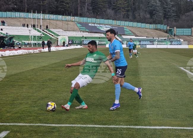 Берое и Арда не се победиха в мач от футболната Първа лига