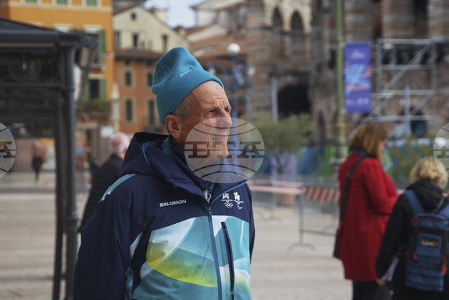 Най-възрастният доброволец на Олимпиадата Марио Гарджуло: „Да бъда част от това е невероятно“