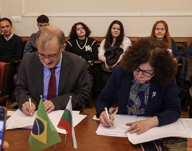 Националните библиотеки на България и Бразилия подписаха меморандум за сътрудничество