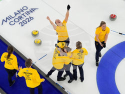APTOPIX Milan Cortina Olympics Curling