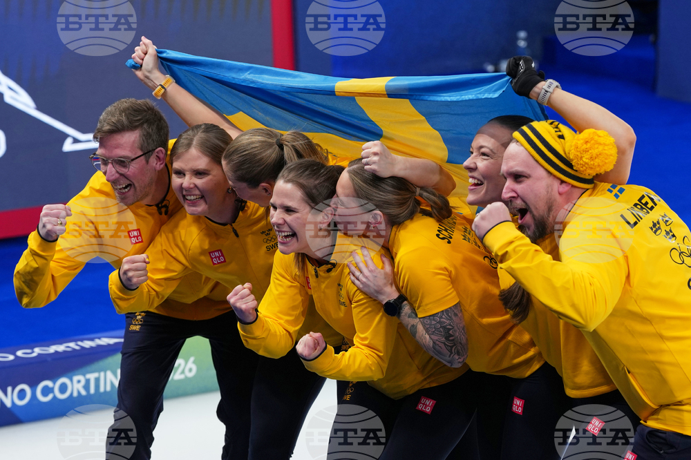 APTOPIX Milan Cortina Olympics Curling