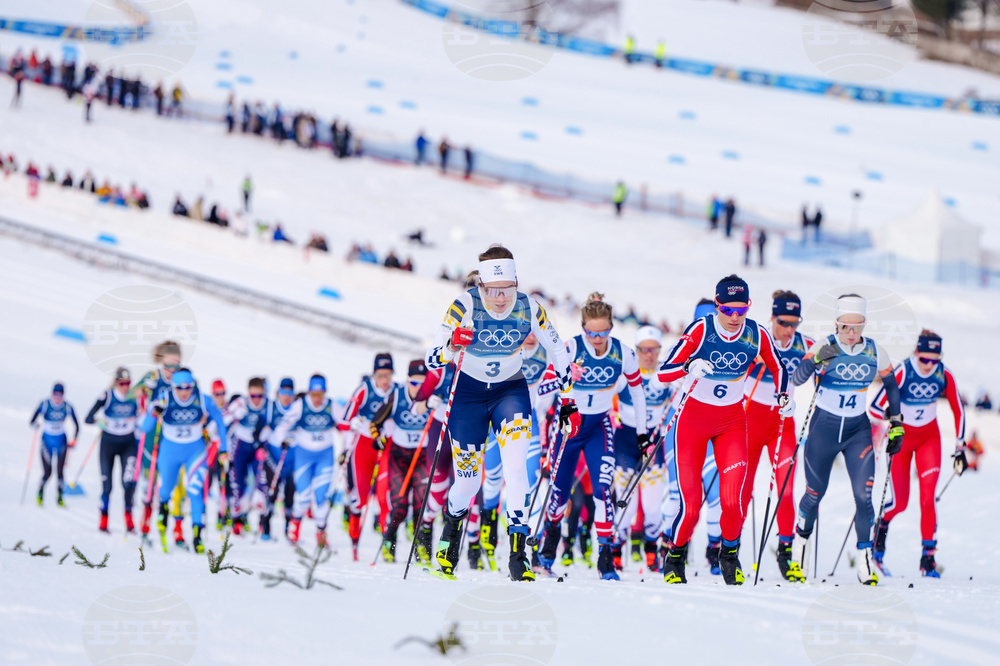 APTOPIX Milan Cortina Olympics Cross Country