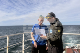 Antarctica - 34th Bulgarian Antarctic Expedition - Commander Radko Muevski - certificates