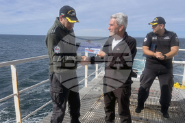 Antarctica - 34th Bulgarian Antarctic Expedition - Commander Radko Muevski - certificates