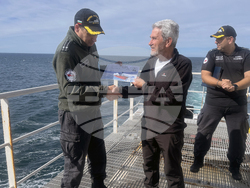 Antarctica - 34th Bulgarian Antarctic Expedition - Commander Radko Muevski - certificates