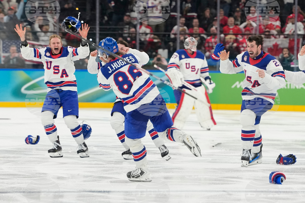 APTOPIX Milan Cortina Olympics Ice Hockey