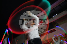 Разград - часът на Земята - светлинно шоу