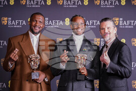 Britain BAFTA Film Awards 2026 Winners Photo Call