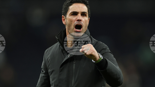 „Показахме от какво сме направени", доволен е мениджърът на Арсенал Микел Артета