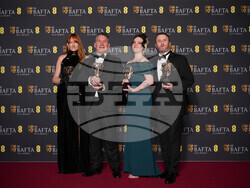 Britain BAFTA Film Awards 2026 Winners Photo Call