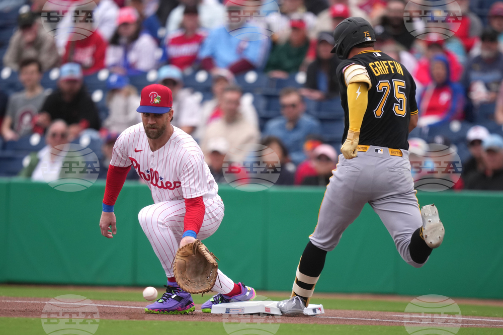 Pirates Phillies Spring Baseball