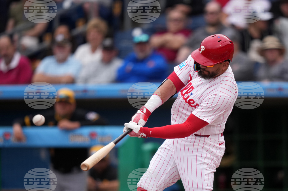 Pirates Phillies Spring Baseball