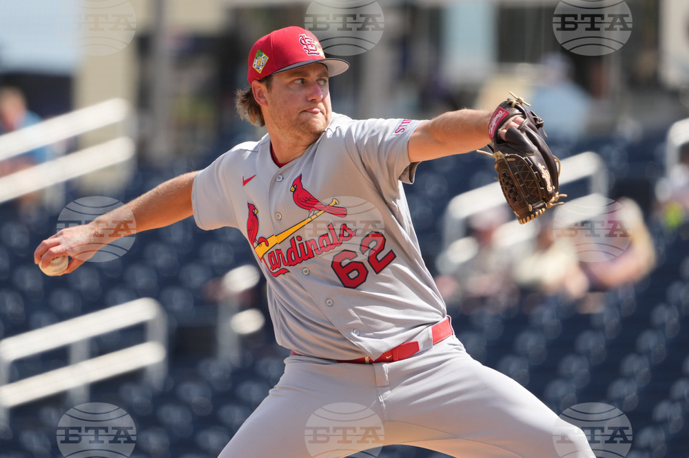 Cardinals Astros Spring Baseball