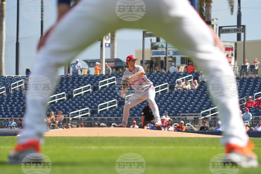 Cardinals Astros Spring Baseball