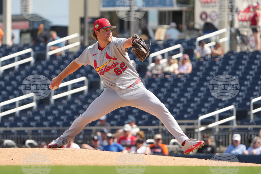 Cardinals Astros Spring Baseball