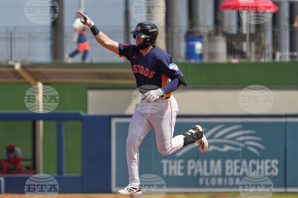 Cardinals Astros Spring Baseball